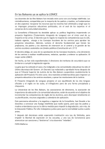 FAPA Mallorca comunicado huelga indefinida