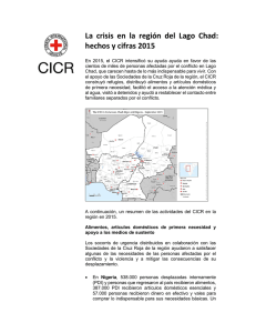 La crisis en la región del Lago Chad: hechos y cifras 2015