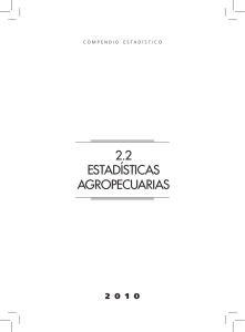 2.2 estadísticas agropecuarias - Instituto Nacional de Estadísticas