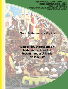 GRR Incontinencia Urinaria en la Mujer