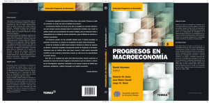 progresos en macroeconomía - Asociación Argentina de Economía