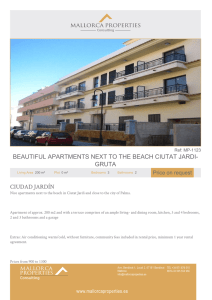 beautiful apartments next to the beach ciutat jardi