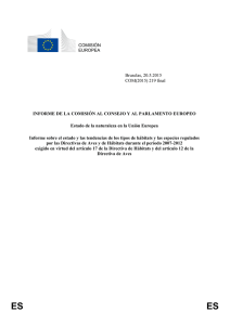 COMISIÓN EUROPEA Bruselas, 20.5.2015 COM(2015