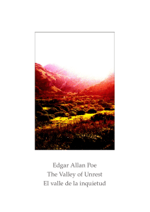Edgar Allan Poe The Valley of Unrest El valle de