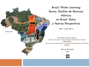Brazil Water Learning Series: Gestión de Recursos