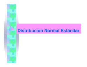 Distribución Normal Estándar