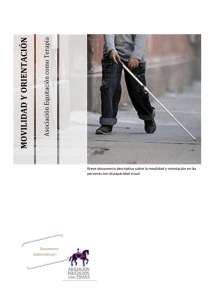 Discapacidad visual, movilidad y orientación