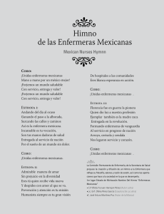 Himno de las Enfermeras mexicanas