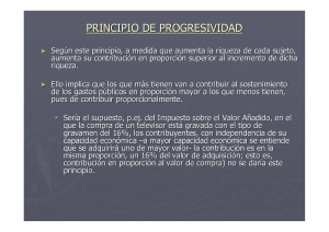 PRINCIPIO DE PROGRESIVIDAD