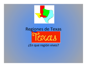 Regiones de Texas