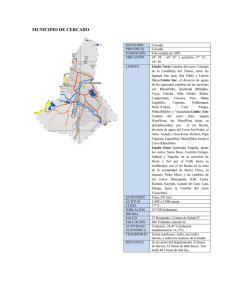 municipio de cercado - Gobierno Autónomo Departamental de