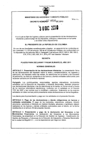 Decreto 4836 2010 - Presidencia de la República de Colombia