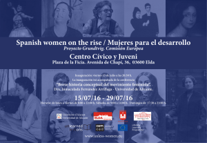 "Spanish women on the rise" en Elda