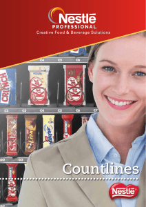 Catálogo de snacks y chocolatinas