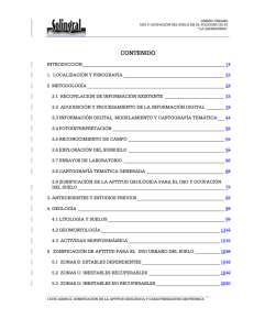 Zonificación de la aptitud geológica