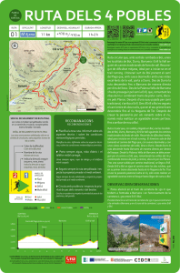 veure mapa - Vall de Boí