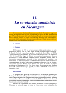 revolución de nicaragua