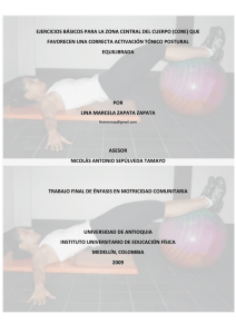 ejercicios básicos para la zona central del cuerpo (core)