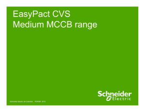 Easypact CVS - Schneider Electric