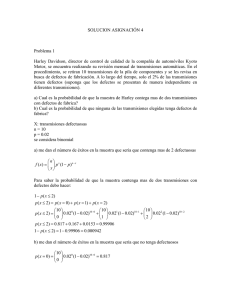 SOLUCION ASIGNACIÓN 4 Problema 1 Harley Davidson