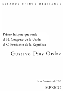 Gustavo Díaz Ordaz - Memoria Política de México