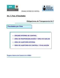 Art. 7, Frac. II Facultades Obligaciones de Transparencia Art.7