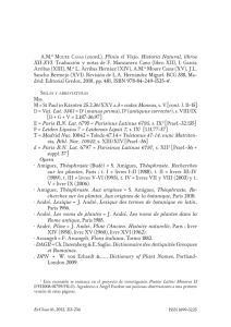 Plinio el Viejo. Historia Natural, libros XII