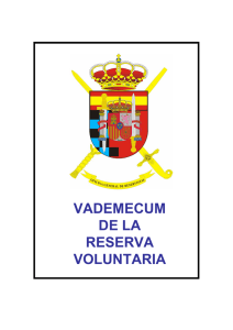 vademecum de la reserva voluntaria