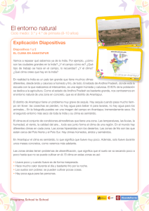 El entorno natural - Fundación Vicente Ferrer