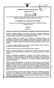 Decreto 1295 de 2010