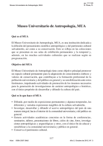 Museo Universitario de Antropología, MUA
