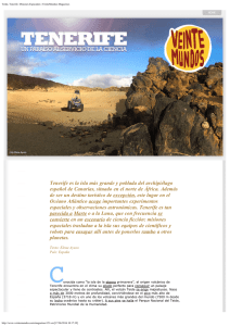 Teide, Tenerife. Misiones Espaciales | VeinteMundos Magazines