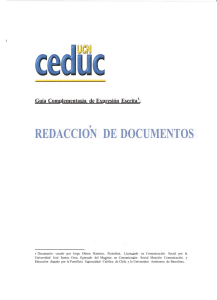 redaccion de documentos - Universidad Nacional de Canindeyú
