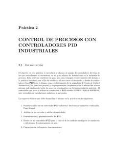 control de procesos con controladores pid industriales