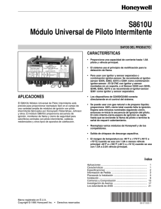 S8610U Módulo Universal de Piloto Intermitente