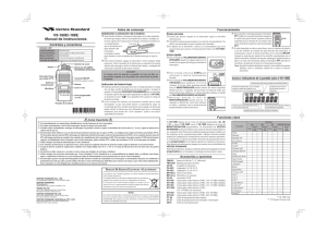 VX-160E/-180E Manual de instrucciones