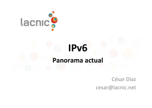 IPV6 Panorama Actual