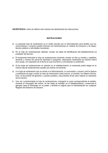 Ref. 201330059 HOJAS RECLAMACION castellano