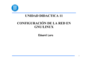 LINUX - UD11 - Configuracion de red en Linux