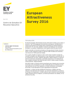 European Attractiveness Survey 2016 – Resumen
