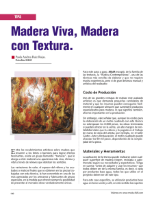 Madera Viva, Madera con Textura.