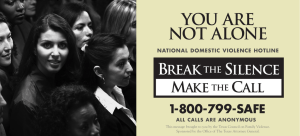 you are not alone - National Domestic Violence Hotline
