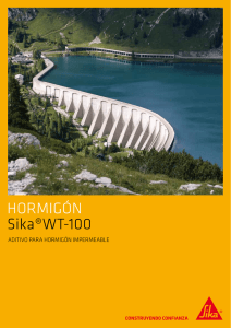 HORMIGÓN Sika®WT-100