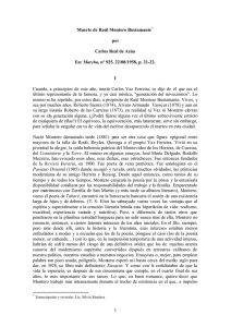 1 Muerte de Raúl Montero Bustamante por Carlos Real de Azúa En