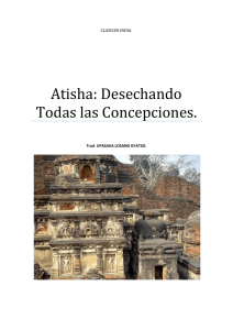 Atisha: Desechando Todas las Concepciones.