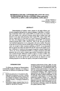 DETERMINACION DEL CONTENIDO RELATIVO DE AGUA EN