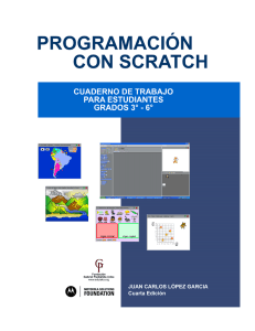 Programación con Scratch Cuaderno de Trabajo para