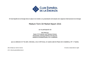 Medium-Term Oil Market Report 2016