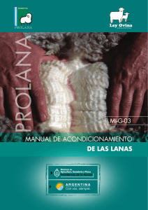 Manual Acondicionamiento de lanas 2011