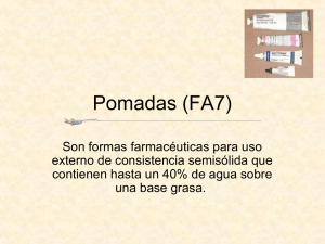 Pomadas (FA7)